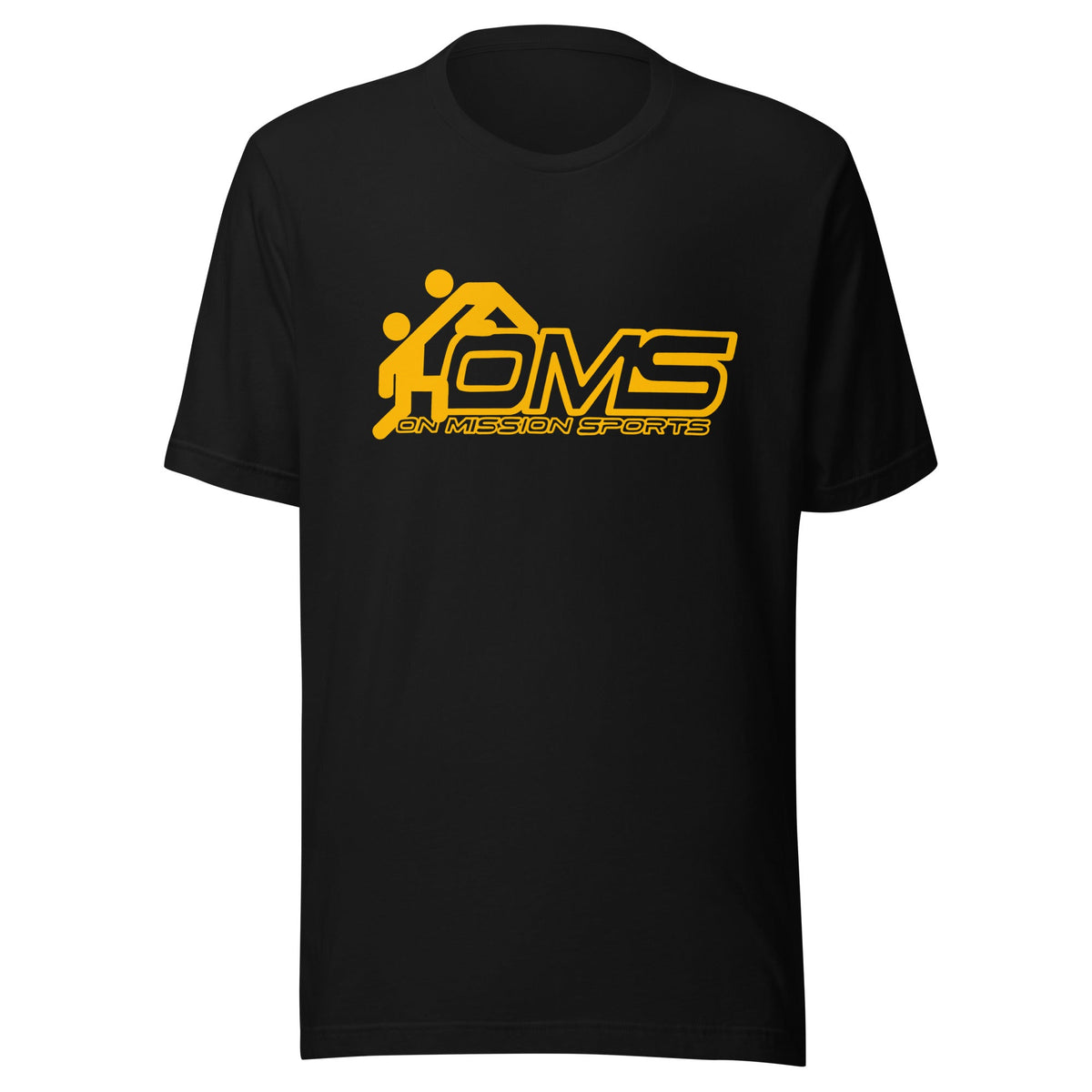 OMS Logo design reference — custom placement is front left chest or back as selected